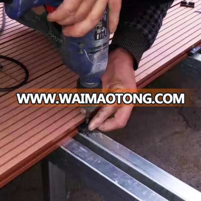 Outdoor decoration used High quality WPC composite decking