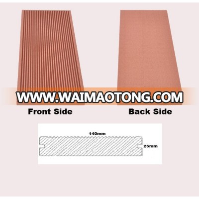 Palm island used High quality outdoor wood plastic composite WPC decking