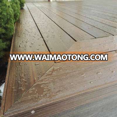 Palm island used Wood and plastic composite outdoor engineered flooring